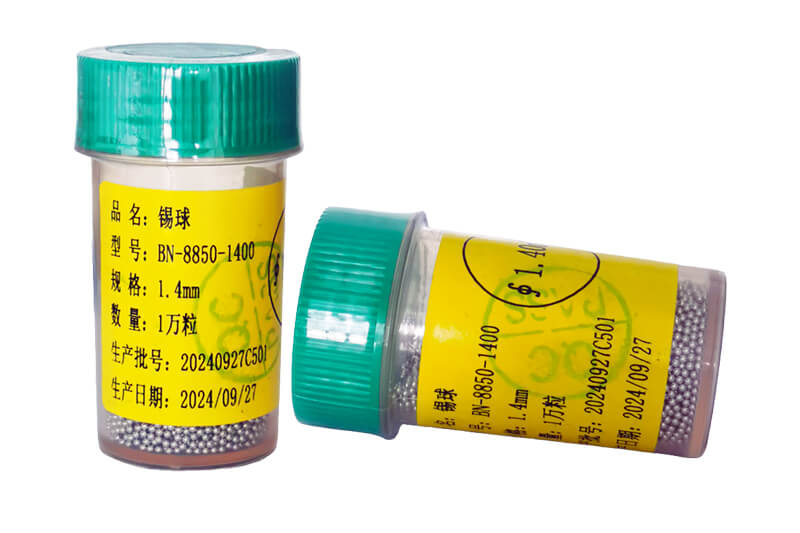 Application of BGA solder balls