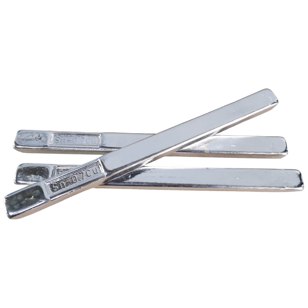 Sn99.3Cu0.7 lead-free tin bar